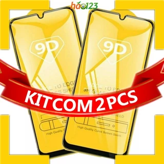 Kit 2 Pelicula de Vidro 3D resistente para xiaomi REDMI NOTE7, NOTE8, NOTE9, NOTE10/NOTE10S, 12C, REDMI 12, 13C, NOTE12 4G, NOTE12S 4G, POCO X5 5G, POCO X5 PRO 5G, NOTE12 PRO, NOTE8T, NOTE13