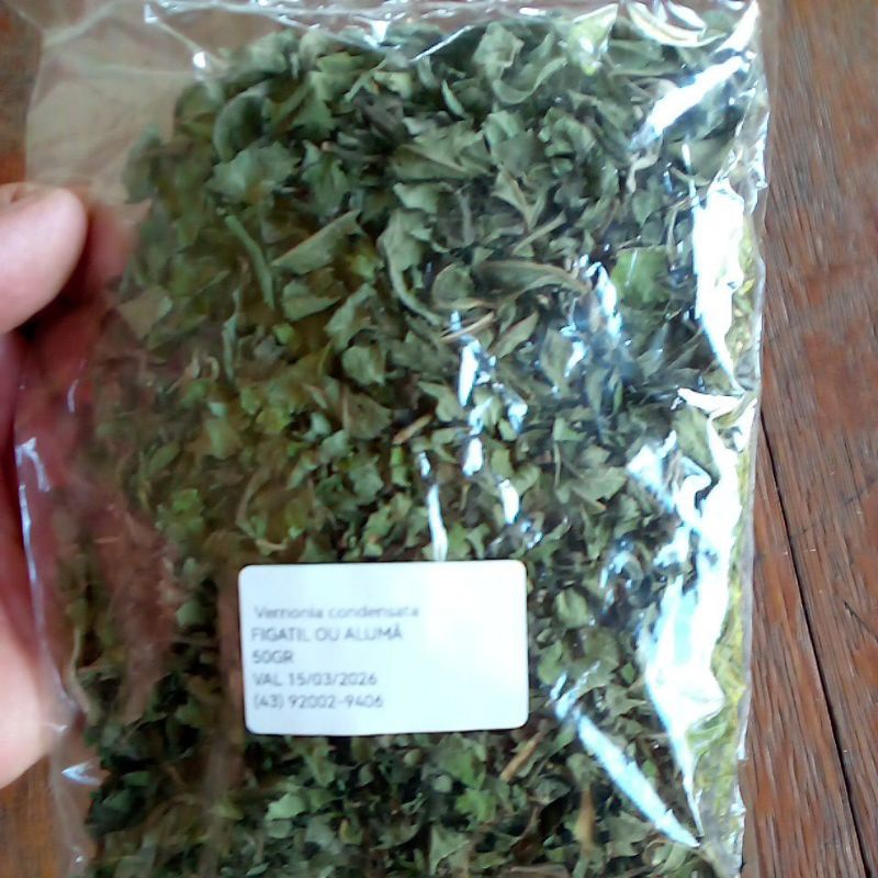 Chá de Boldo Baiano / Alumã (Vernonia condensata) – Folhas Selecionada