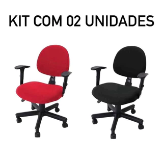 02 Capa Universal Giratória Para Cadeira De Escritório PROMOÇÃO