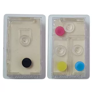Kit de Recarga para ser inserido nos Cartuchos HP 667, 664, 662, 122, prolongando a vida útil com alta capacidade de tinta por recarga