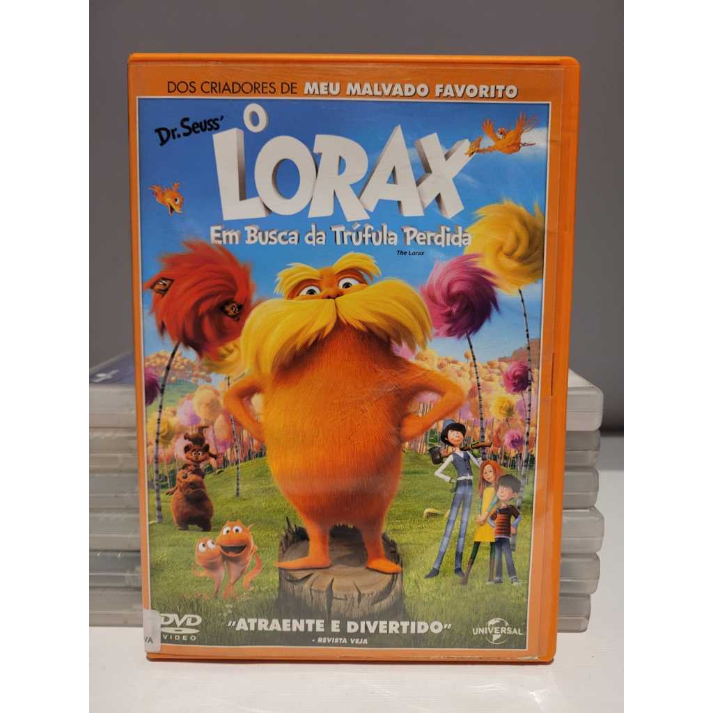 DR. SEUSS - O LORAX - EM BUSCA DA TRÚFULA PERDIDA - DVD - Original