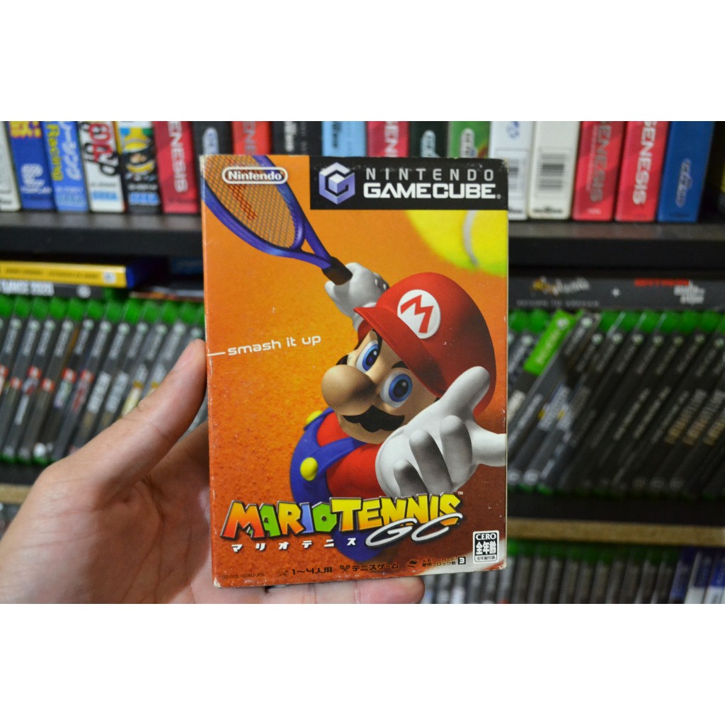 Mario Tennis Nintendo Game cube Original Shopee Brasil