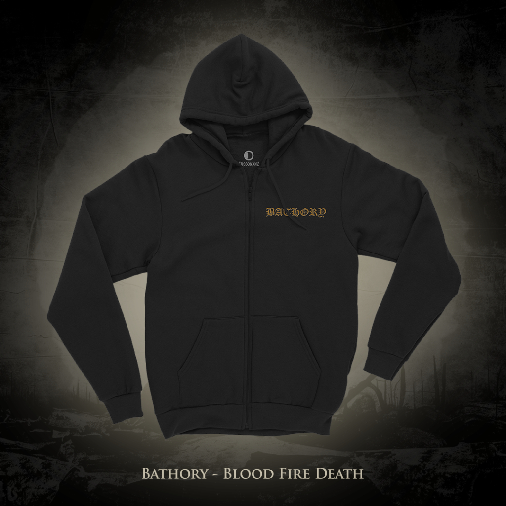 Official Bathory “Blood Fire Death” T-Shirt – Unisex Metal Band Tee (100% Cotton) - View #11