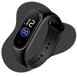 Relógio Pulseira Led Digital Adulto Criança Infantil Homem Mulher Menino Menina Esporte
