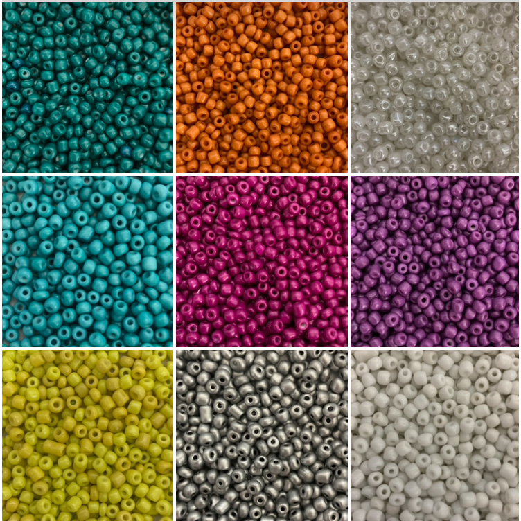 Miçanga ou Missanga Chinesa de Vidro Modelo 6.0 Monte Suas Cores ...