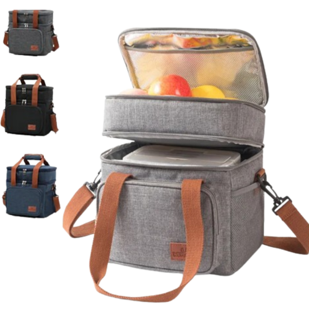 bolsa térmica para marmita grande feminina masculina Marmiteira ...