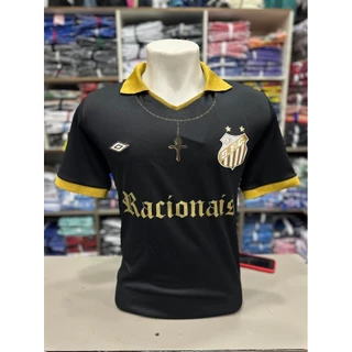 CAMISA CAMISETA SaNT0s R4cionais preta 2024(ENVIO IMEDIATO)
