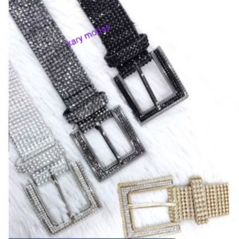 Cinto feminino de brilho strass Moda Lançamento | Shopee Brasil