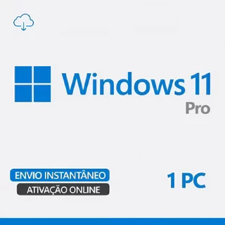 Licença Windows 11 Professional Original 64 Bits Português Vitalício