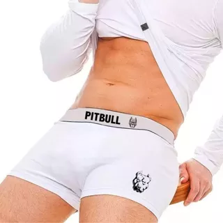 8 Cuecas Boxer Original PitBull Masculina - Coeca box Masculino