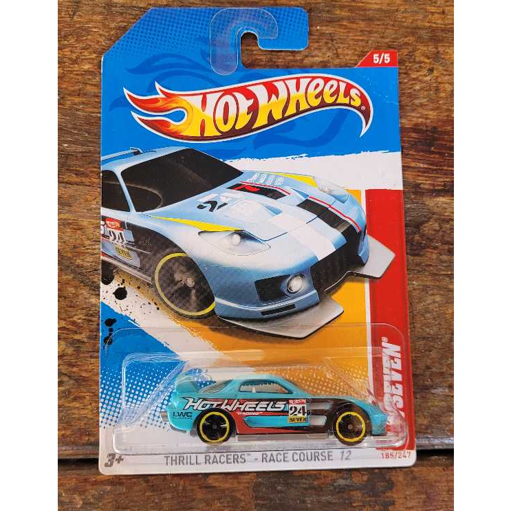 Hot Wheels - 24/Seven Azul - Thrill Racers 2012 (Lacrado