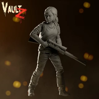 Ellie, criança e adulta, The Last of Us | Miniatura para Boardgame, colecionável