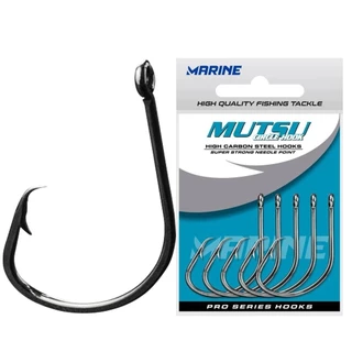 Anzol Mutsu Circle Hook Marine Sports Black Nikel