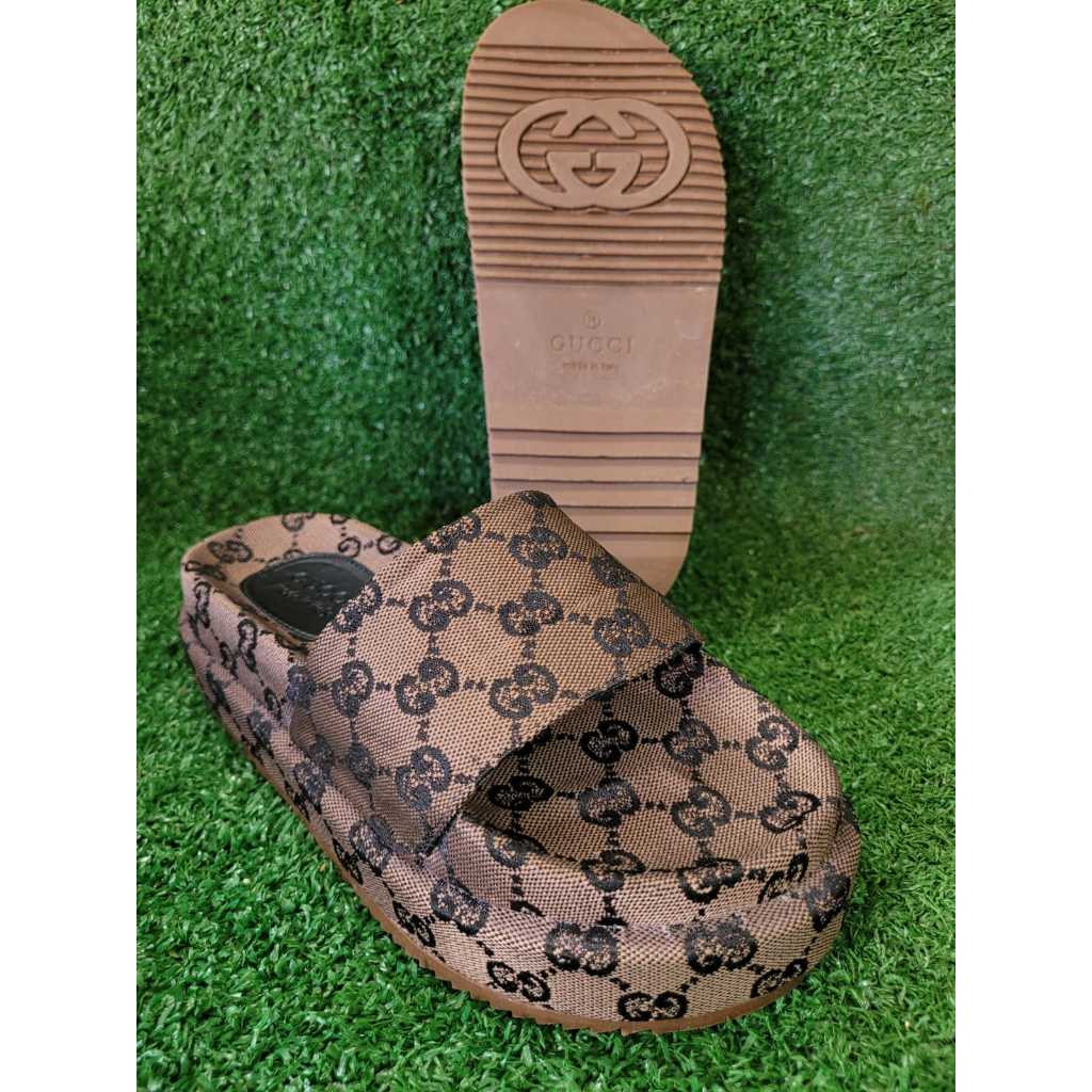 Sandália Gucci Para Mulheres Estilo Europeus Lançamento 2024