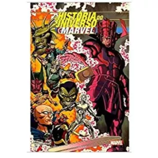 HQ A HISTÓRIA DO UNIVERSO MARVEL - CAPA DURA - LACRADO ! PANINI
