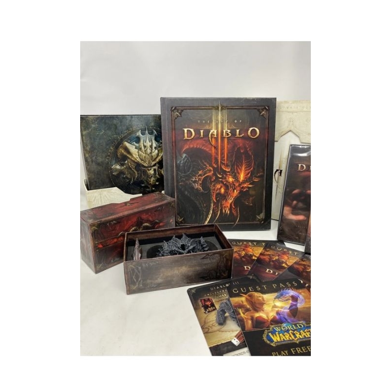 Diablo 3 Collector's Edition Edição Colecionador Blizzard Leia