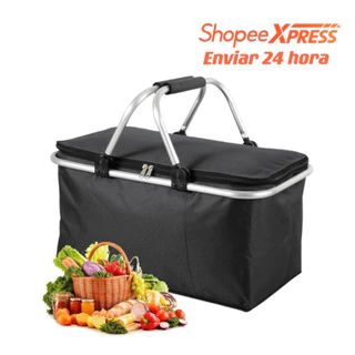 Bolsa Térmica 30L Premium – Impermeável e Resistente, Ideal para Piquenique, Praia, Camping e Passeios em Família