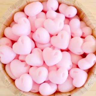 100 Mini Sabonete coração perfumado Mimo Lembrancinha Maternidade