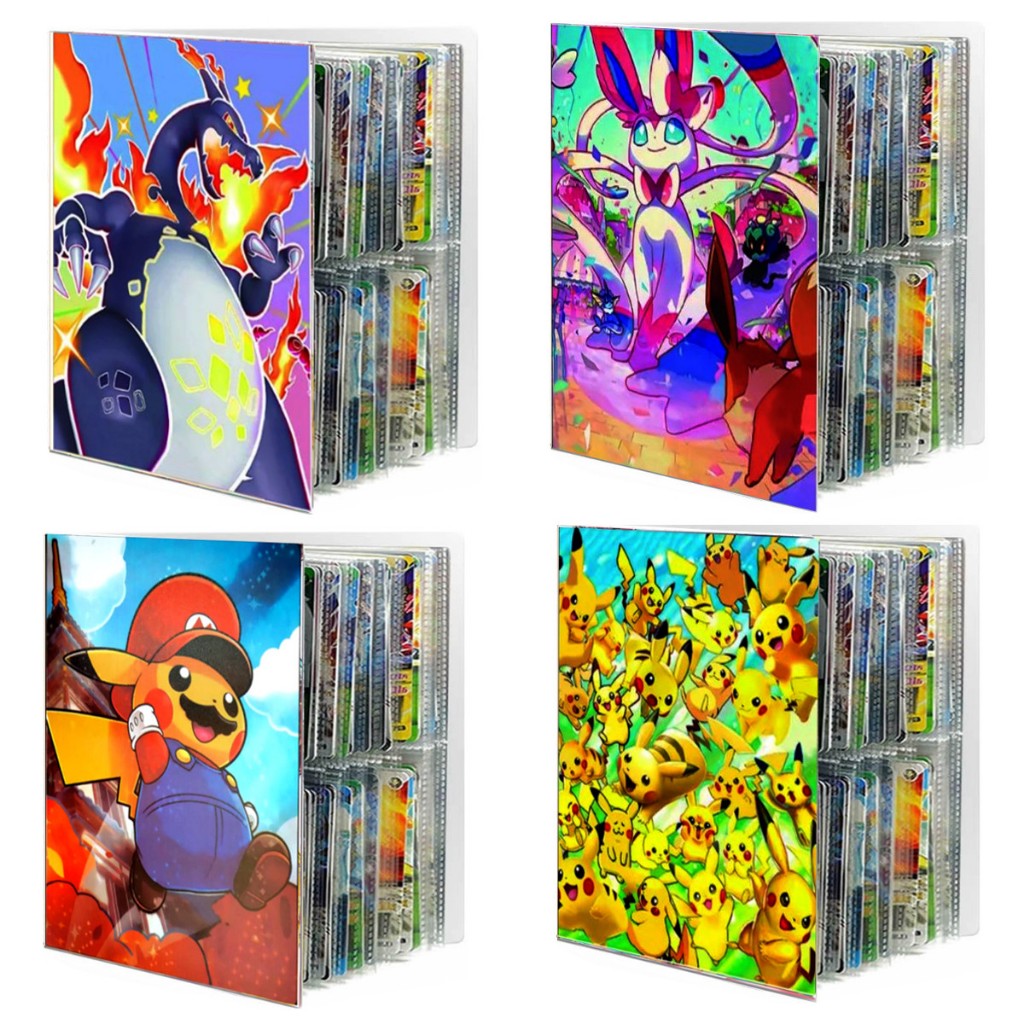 Álbum Pasta Pokémon para 240 Cartas