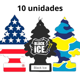 Kit 10 Unidades De Cheirinho de Carro Aromatizante ORIGINAL