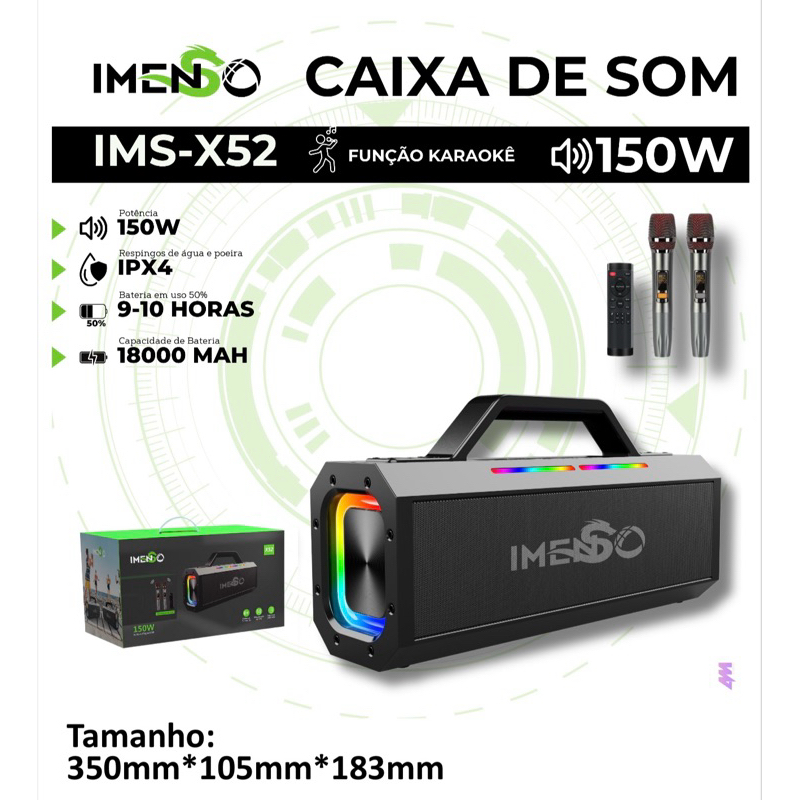 【超希少】Mezz Axi-02NA 他5セット（全6セット） CAIXA DE SOM IMS-X52 FUNÇÃO KARAOKÊ 1) 150W | Shopee Brasil