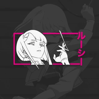 Adesivo CyberPunk Lucy Gabinete Especial Game