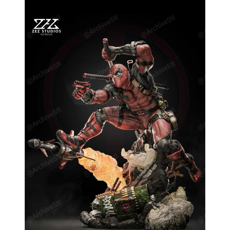 Deadpool diorama | Shopee Brasil