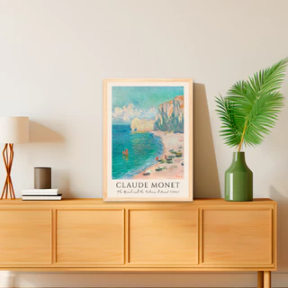 Quadro Moldura Decorativo Claude Monet