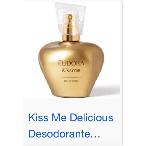 perfume de lançamento da eudora kisme delicious 50ml. | Shopee Brasil