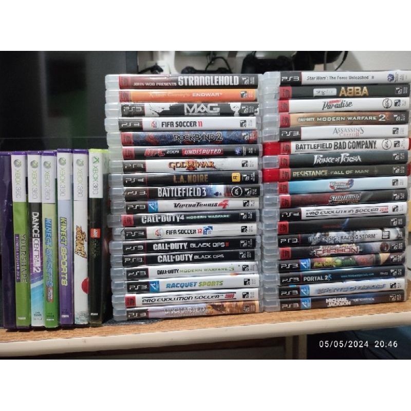 jogos de ps3/Xbox 360 ( lote com 42 jogos)