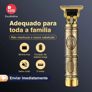 Máquina De Cortar Cabelo Para Barba Masculina，Nariz/Orelha/Rosto / Depilador Facia