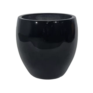Vaso em Fibra de Vidro - 41cm - Pérola - M