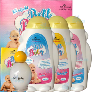KIT BEBÊ BELL CORPUS BELL BABY INFANTIL shampoo 0 a 3 anos