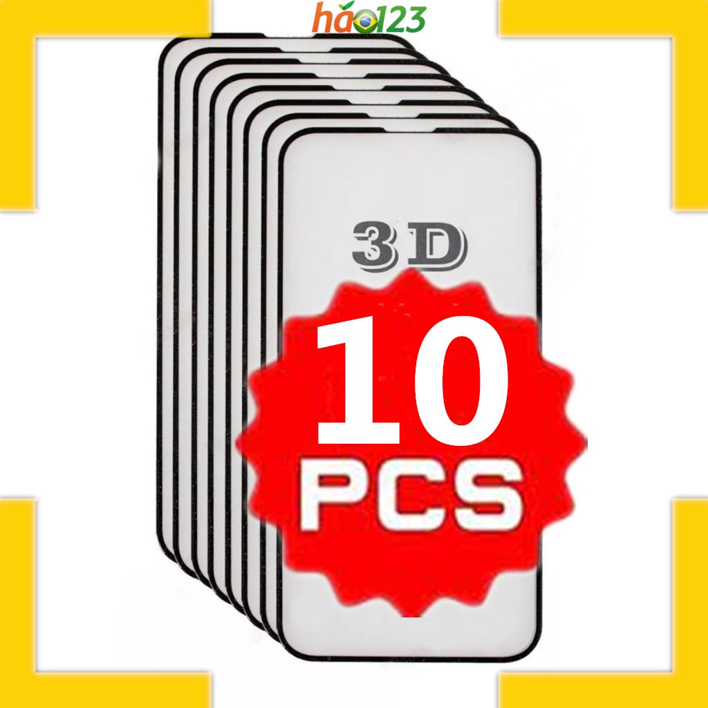 Kit 10 Película 3D Vidro Temperado Full Redmi Note 13 ( C, 4G /5G , Pro ) M6 Pro 4g