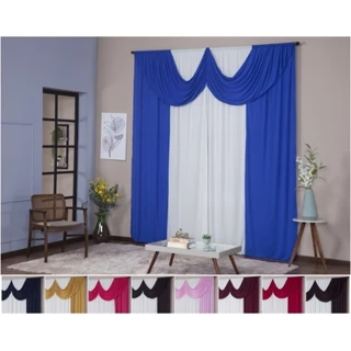 Cortina para Sala e Quarto 5,00 X 2,80 Modelo Paris
