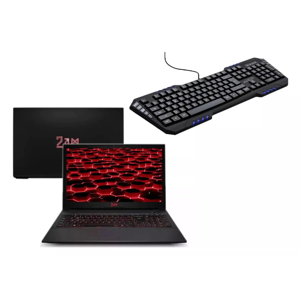 Notebook Gamer 2AM Intel i5 9th Hexa-core DDR4 8GB HD 1TB 15.6