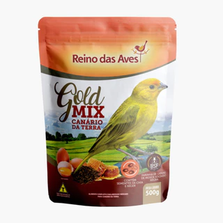 Ração Canário da Terra Gold Mix 500g