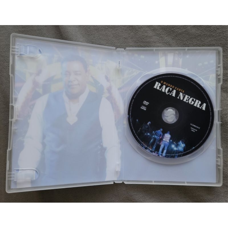 DVD RAÇA NEGRA - O Mundo Canta Raça Negra Ao Vivo (2023) | Shopee