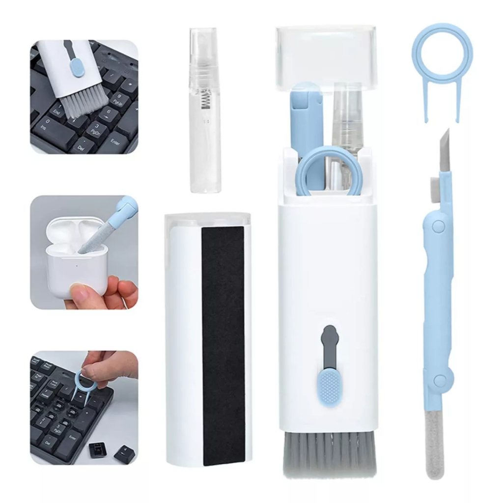 Escova Limpeza AirPods/teclado/fone Ouvido/celular 7 em 1
