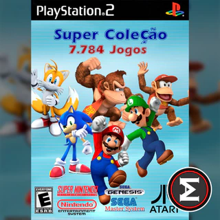 Super Coleção 7.784 Jogos - PS2 - Patch
