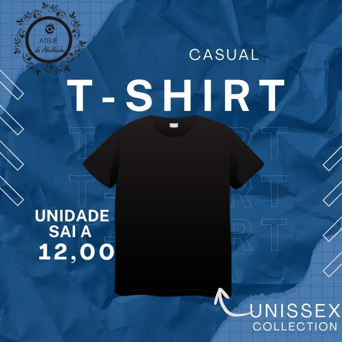 kit 5 camisetas pretas 100% algodão premium direto de fabrica