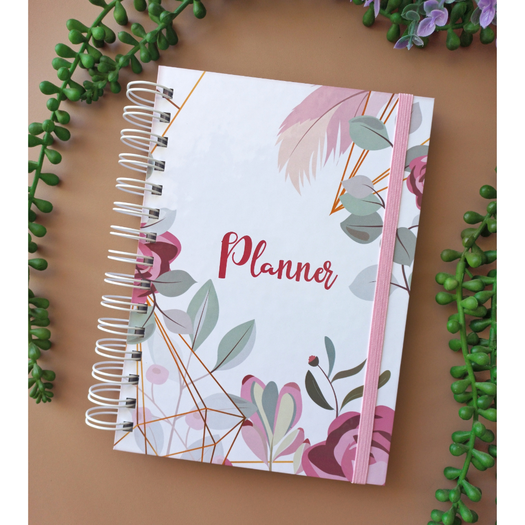 Planner Color Permanente Floral | A PRONTA ENTREGA