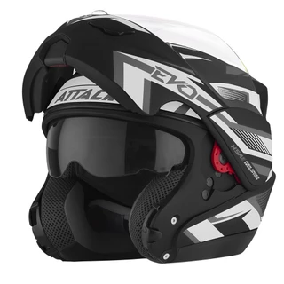Capacete Robocop Articulado Pro Tork Attack Evo Fechado Masculino e Feminino Viseira Cristal
