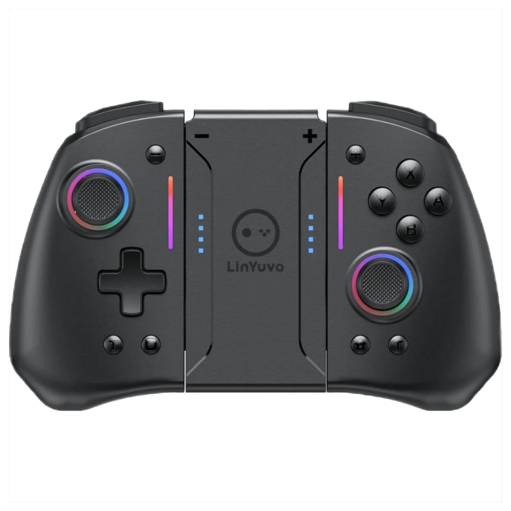 Linyuvo - Joystick Rgb Sem Fio Para Nintendo Switch Joycon