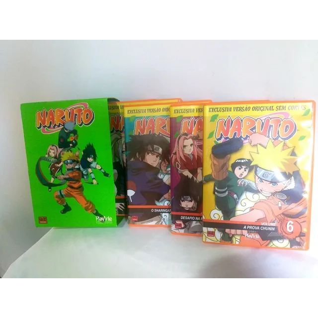 Box dvd Naruto Clássico - Original PlayArte | Shopee Brasil