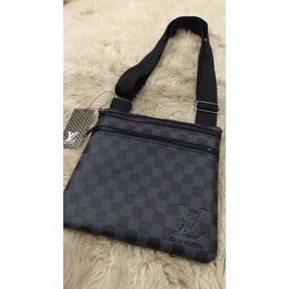 Bolsa pasta shoulder Bag transversal unissex bolsa de ombro pochete de lado Lv