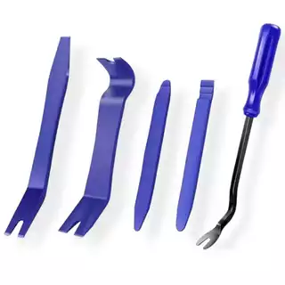 Kit 5 Espátulas Plástico Desmonta Painel Moldura Rádio Carro em Oferta na Shopee