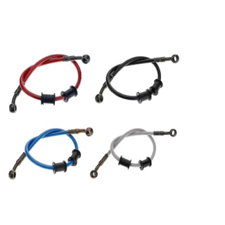 Mangueira de freio aeroquip flexivel freio traseiro xre300 crf 250 cb300 cinza 60cm
