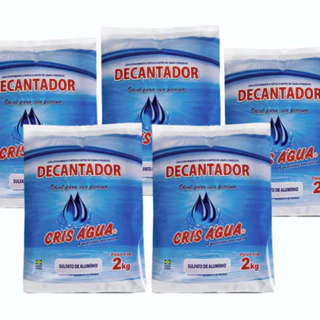 Decantador Sulfato De Aluminio Cris Água 2kg