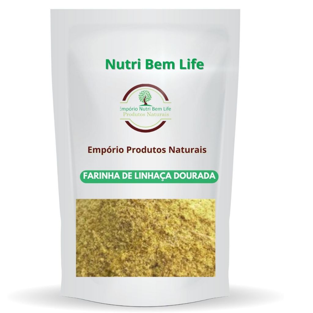 Farinha de Linhaça Dourada - 1kg